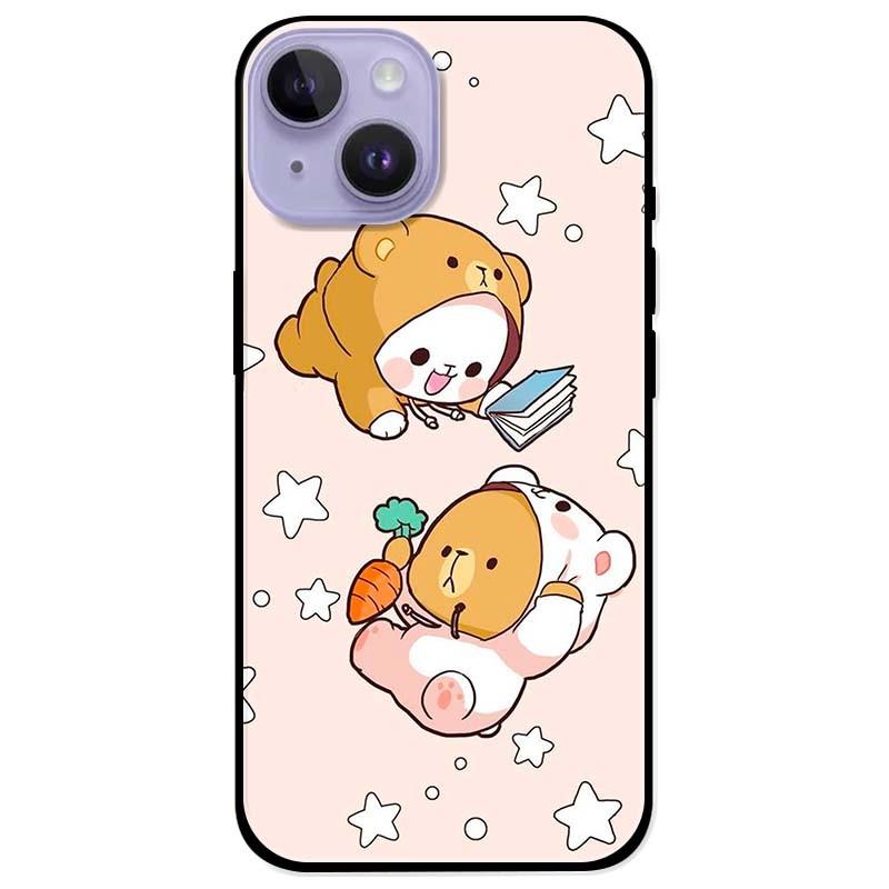 Ốp lưng dành cho Iphone 14 - Iphone 14 Plus - Iphone 14 Pro - Iphone 14 Pro Max - Cặp Đôi Gấu