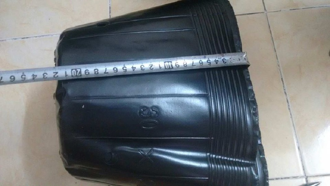 1KG CHẬU NHỰA MỀM ƯƠM CÂY 30x28 - BỊCH, TÚI BẦU 30x28, 1kg = 30 chậu