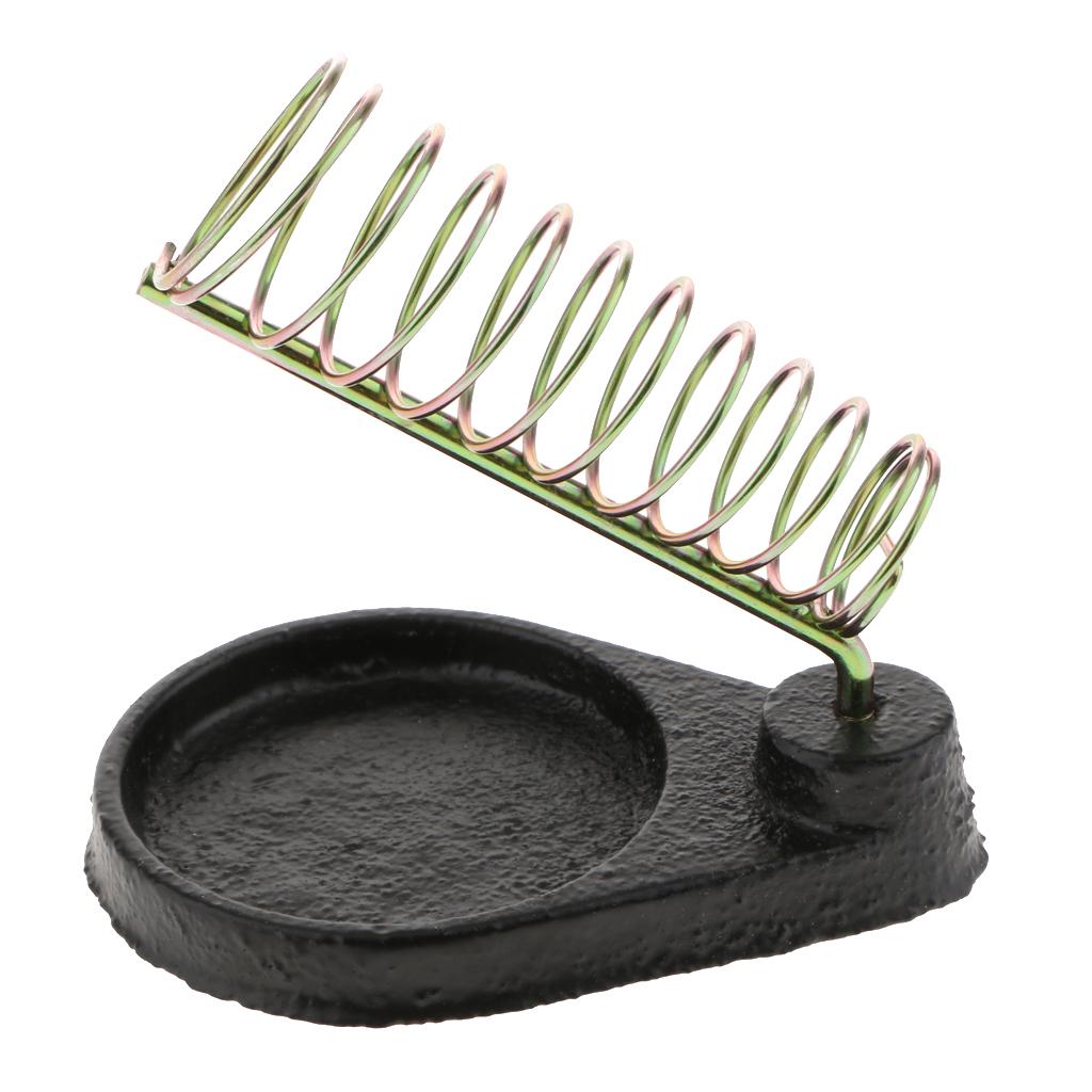 Soldering Tip Cleaner Solder Tip Cleaning Wire and Holder Soft Coiled Brass Tip Cleaner Kit