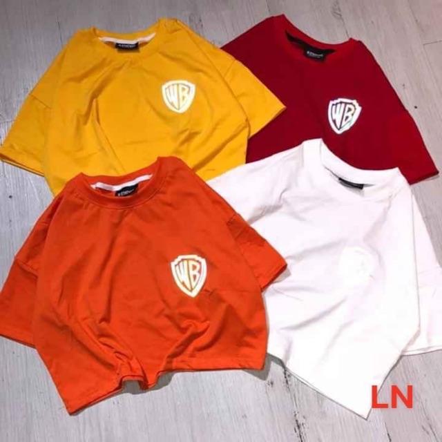 Áo croptop phản quang lô gô chữ B LN3