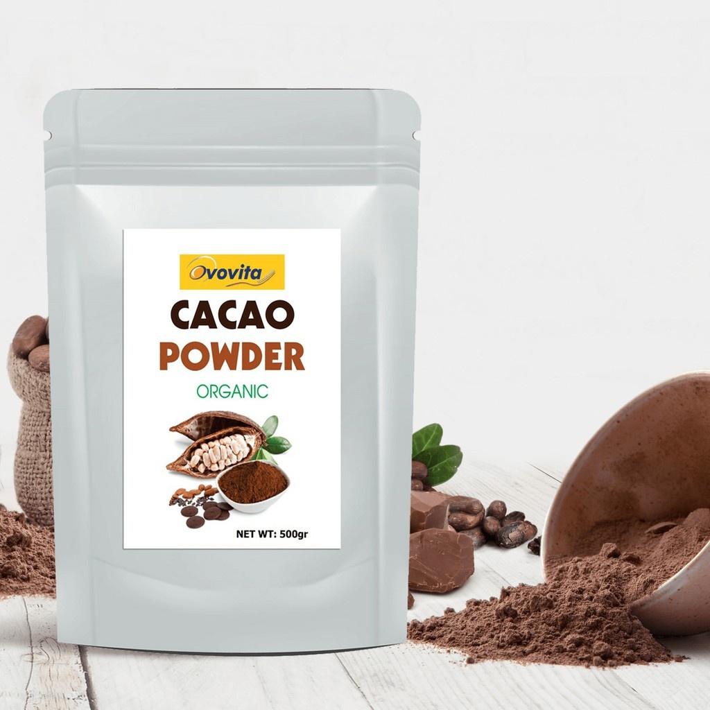 Bột Cacao Sữa Ovovita Túi Zip 500gr. Bột Chất Lượng Cao, Có Sẵn Giao Ngay.