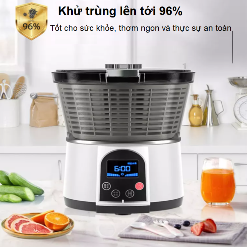 Máy rửa thực phẩm và khử khuẩn bằng Ozone Septree AXM-810 - Công suất 100W - Dung tích 6 lít