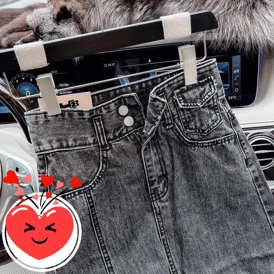 Chân váy Jeans 2 màu siêu xinh
