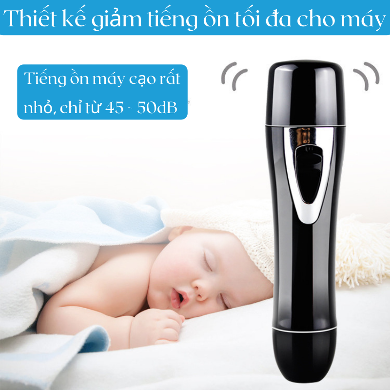 Máy Cạo Râu Mini Cho Nam Bugu XZ-2021 Sạch Sẽ Nhanh Gọn Tiết Kiệm Pin