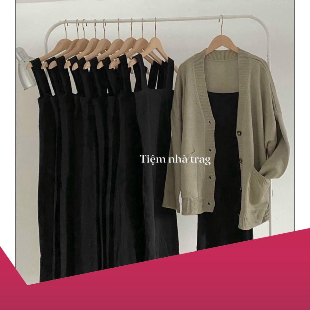 Váy Nữ, Váy 2 Dây Chất Bozip Hàng Đẹp FreeSize <55kg