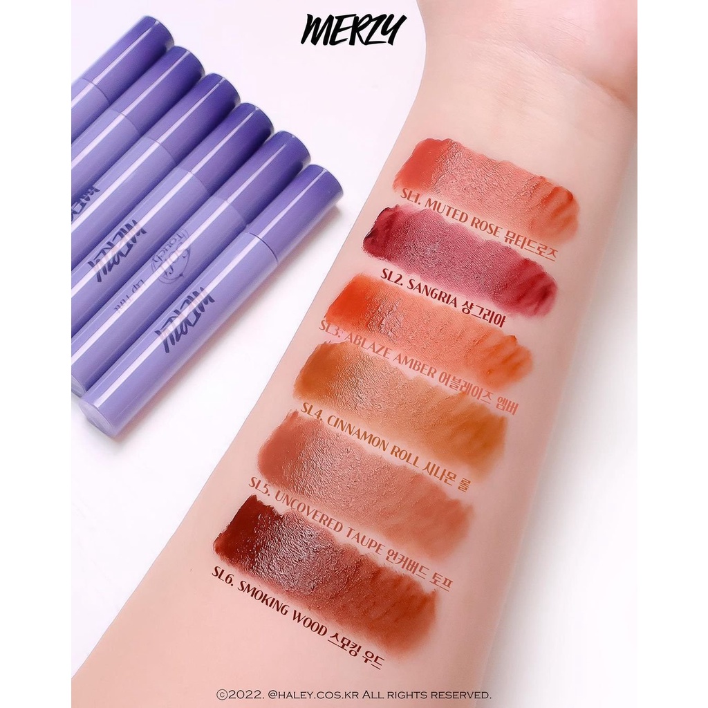 Son Kem Siêu Lì, Siêu Mịn Môi Hàn Quốc Merzy Soft Touch Lip Tint