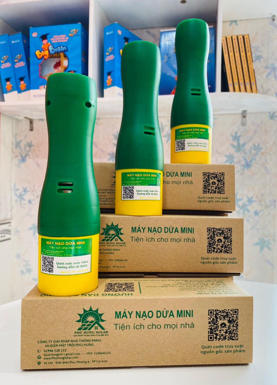 Máy nạo dừa mini