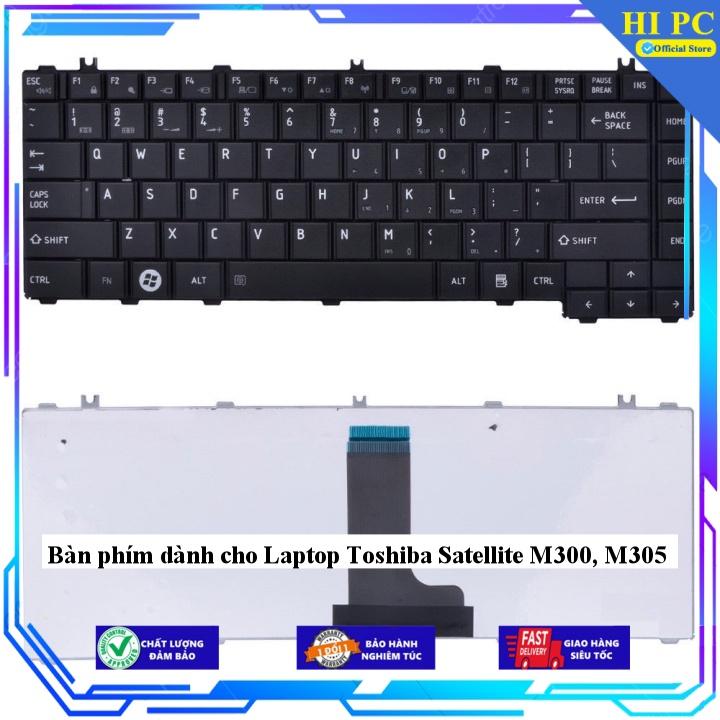 Bàn phím dành cho Laptop Toshiba Satellite M300 M305 - Hàng Nhập Khẩu