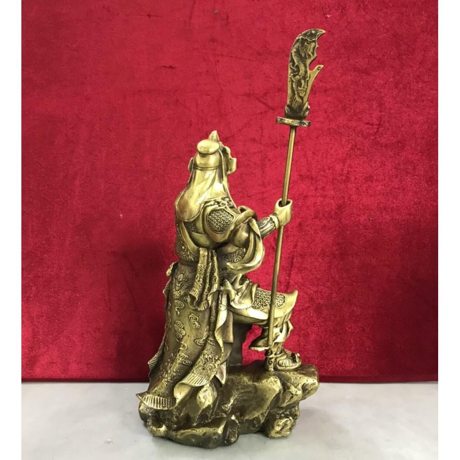 Tượng Quan Công bằng đồng MS66