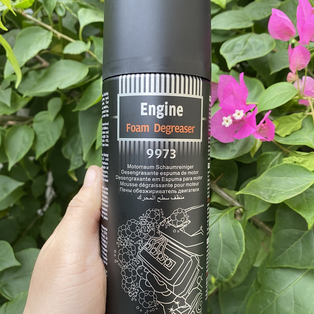 Chai Tẩy Rửa Khoang Động Cơ Dạng Bọt Senfineco 9973 – 500ML Engine Foam Degreaser Cực Kỳ Hiệu Quả