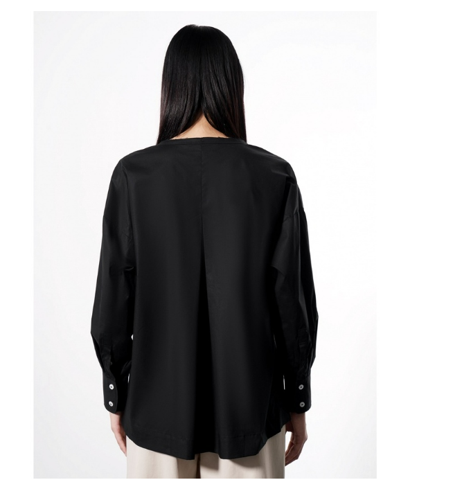 Áo sơ mi tay dài, xếp ly sau - Routine 10S21SHLW015