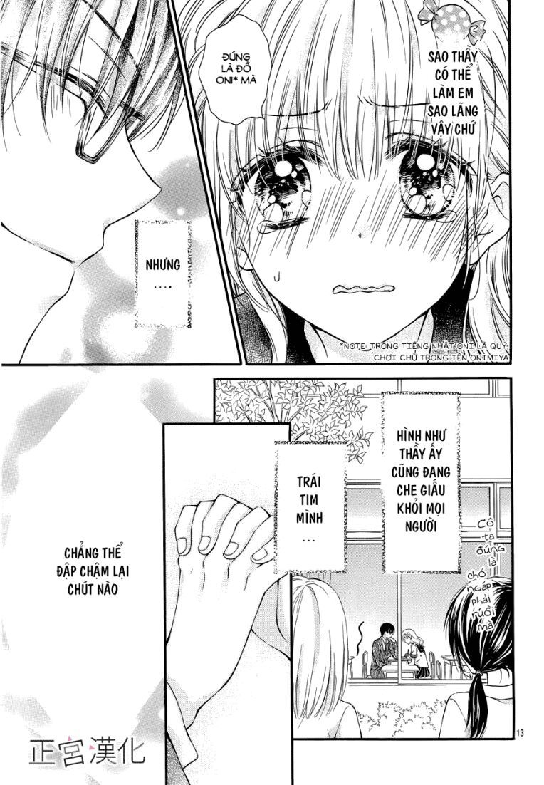 onimiya-sensei no kiss ni wa sakaraenai chapter 7 14