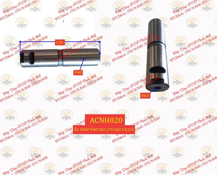 Ắc nhíp F40 dài 170 sau CA151