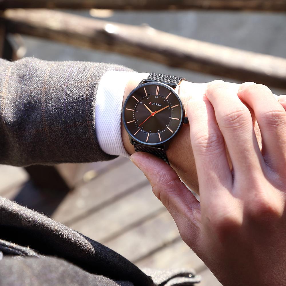 Đồng hồ Thể thao Nam Cadisen Chronograph, Quartz phong cách Doanh nhân chống nước - Bạc