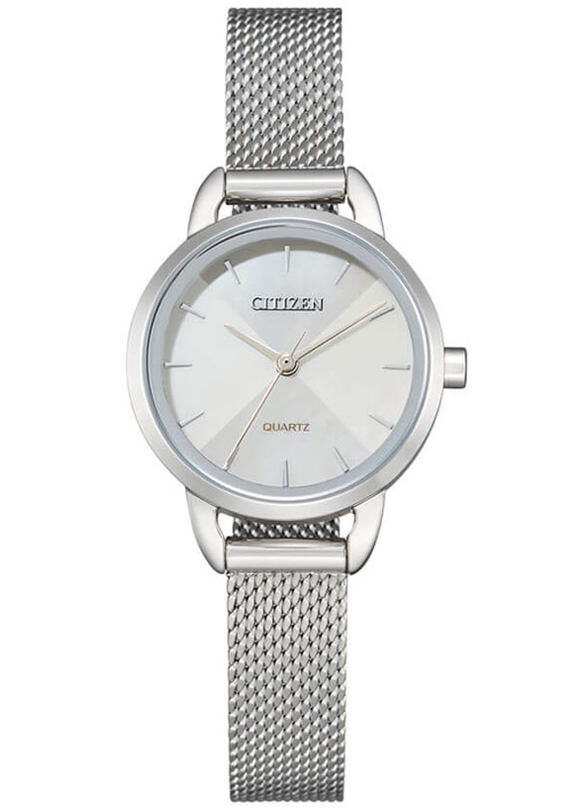 Đồng Hồ Nữ Citizen Pin  EQ3000-58D  - Dây Kim Loại - Kính Khoáng - Mặt Xà Cừ
