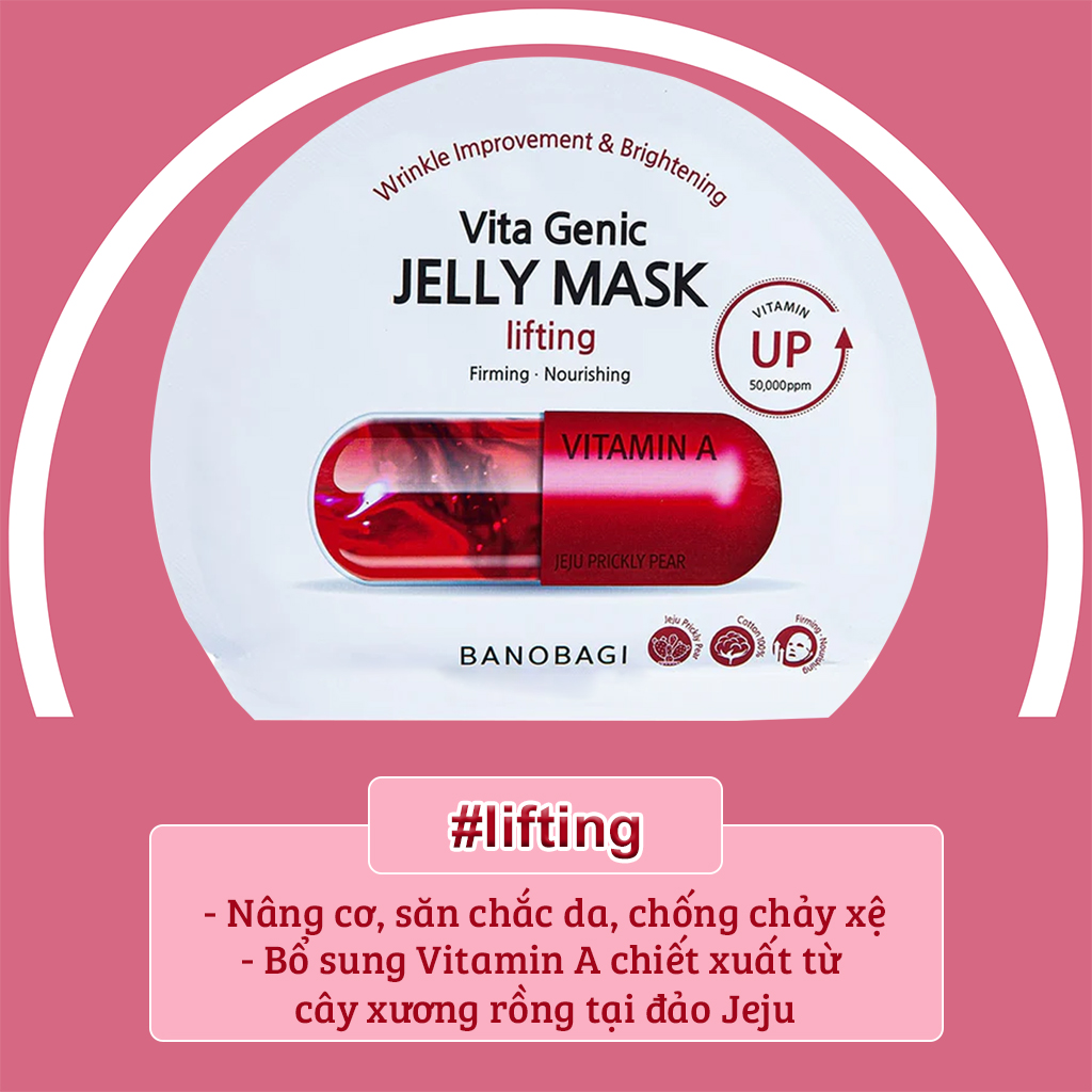 COMBO 10 Miếng Mặt Nạ BANOBAGI PREMIUM Thế Hệ Mới Dưỡng Da Chuyên Sâu Dành Cho Mọi Loại Da 30ml