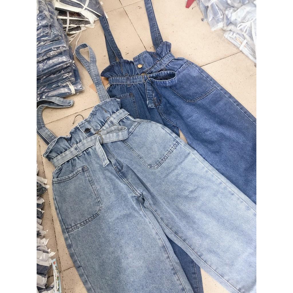 YẾM JEAN COTTON CO GIÃN THẮT DÂY SHOP PHƯƠNG CHÂU