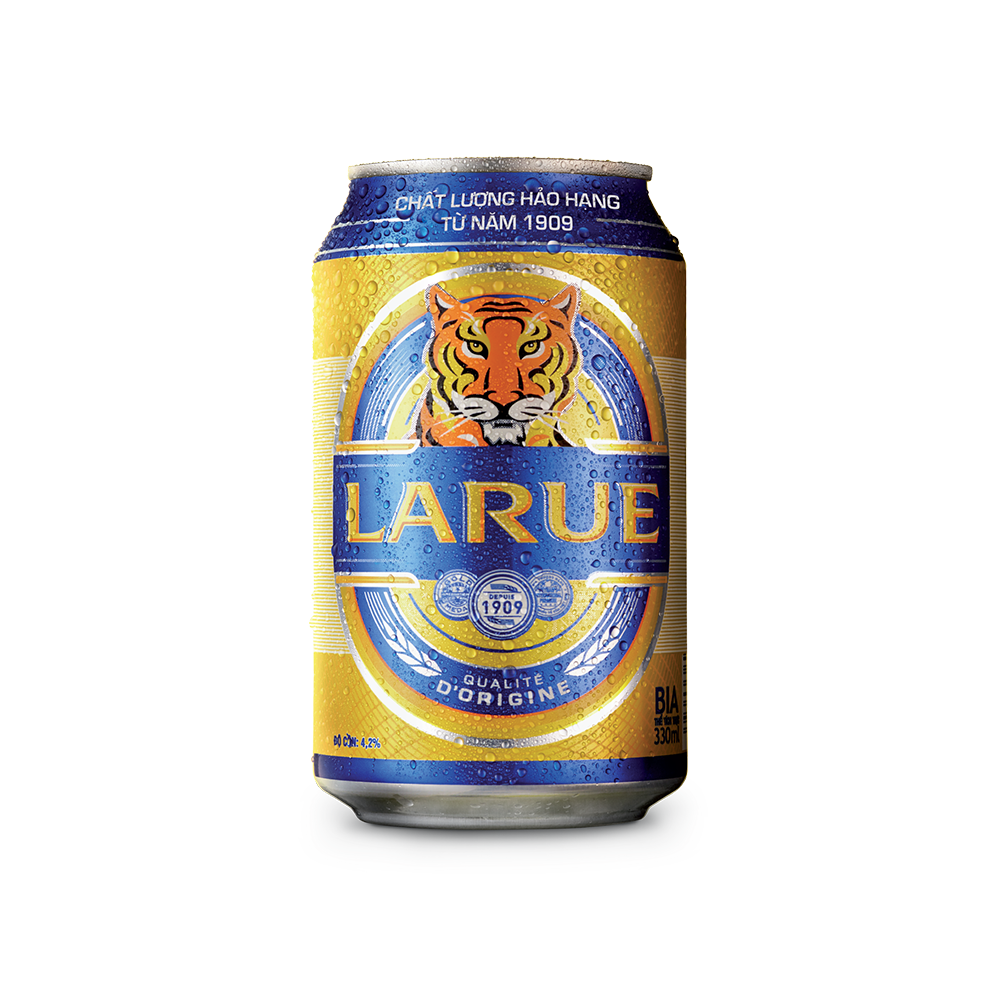 Thùng 24 Lon Bia Larue (330ml/lon)