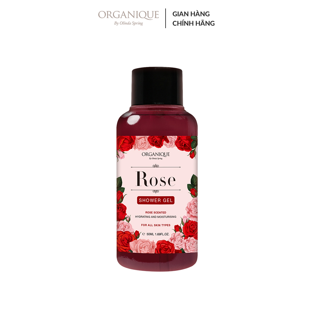 Sữa tắm hoa hồng Rose Shower Gel 50ml (Travel size)