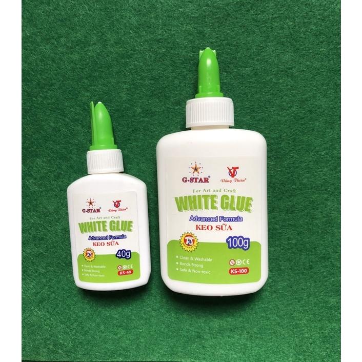 Keo sữa lọ 100g và 40g dạng bóp tiện lợi
