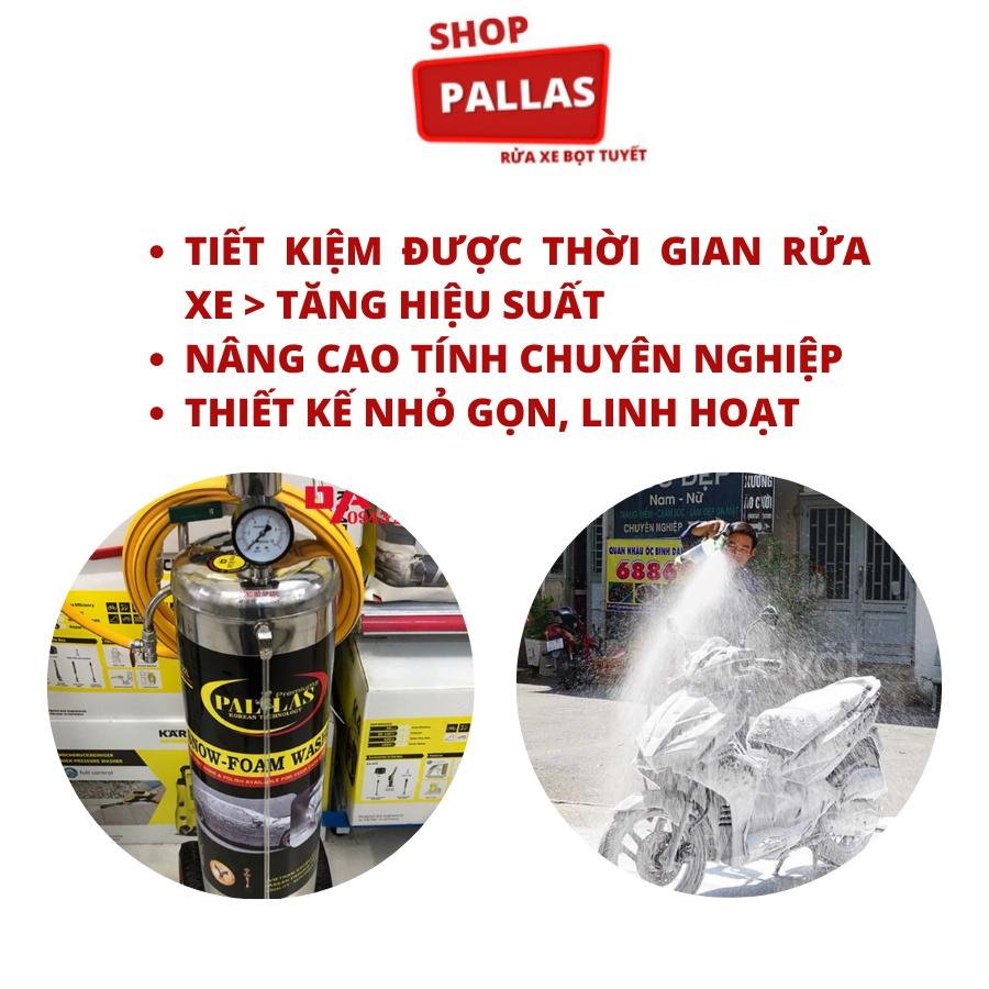 Máy Rửa Xe Bọt Tuyết Pallas Cao Cấp 60 Lít - Pallas Shop