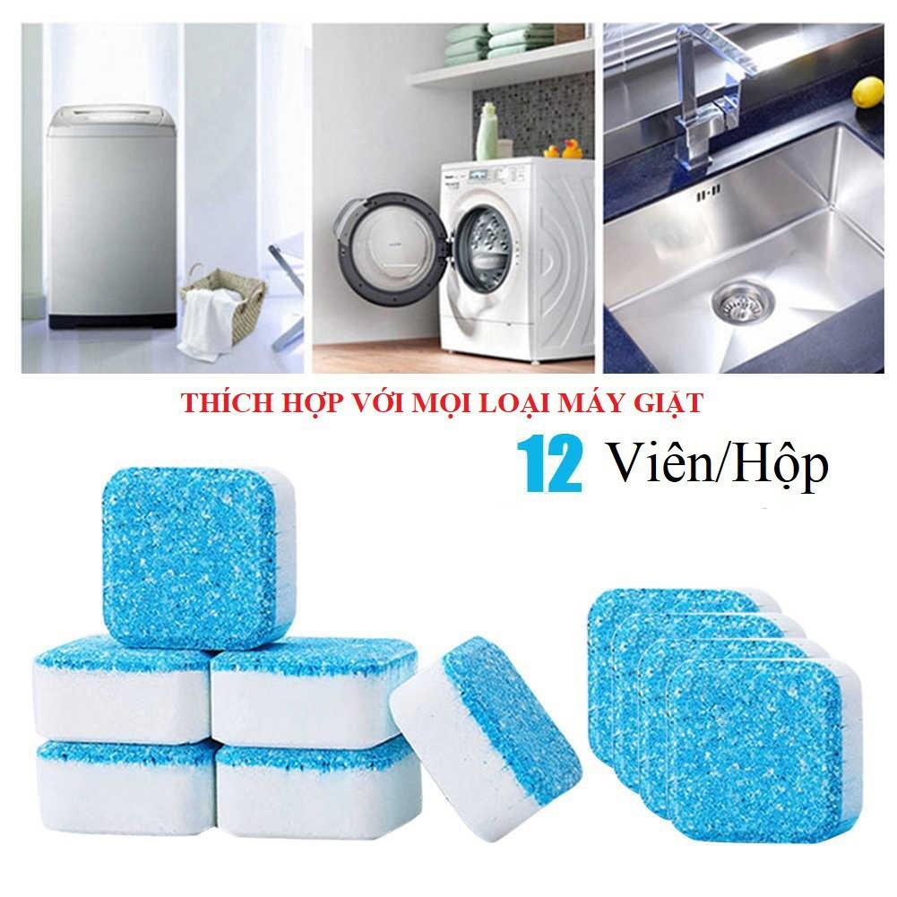 Hộp 12 viên tẩy lồng máy giặt