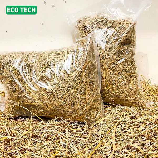 Rơm khô tự nhiên ECO Straw.100% tự nhiên.Làm vườn - Trang trí - Làm giá thể trồng nấm.Đóng gói 1Kg