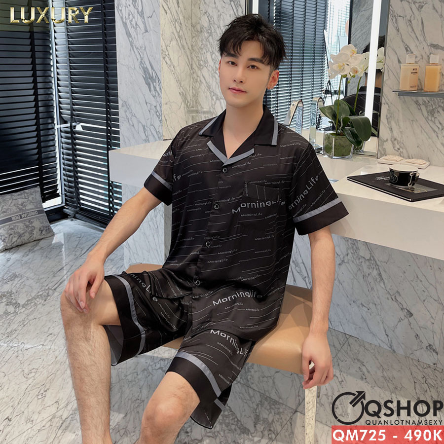 Bộ đồ pijama nam Luxury mềm mại QSHOP QM725