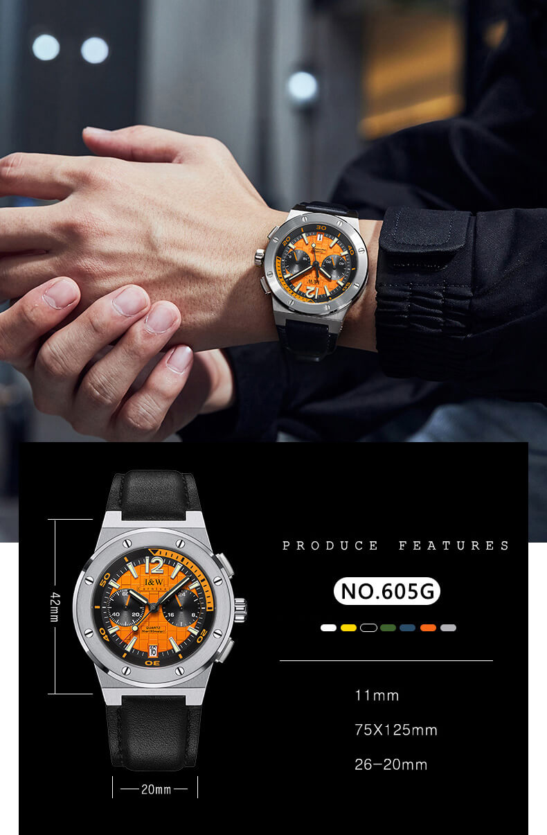 Đồng hồ nam chính hãng IW CARNIVAL IW605G-2 Kính sapphire ,chống xước ,Chống nước 30m ,Bảo hành 24 tháng,Máy điện tử(Pin),dây da cao cấp, thiết kế đơn giản dễ đeo