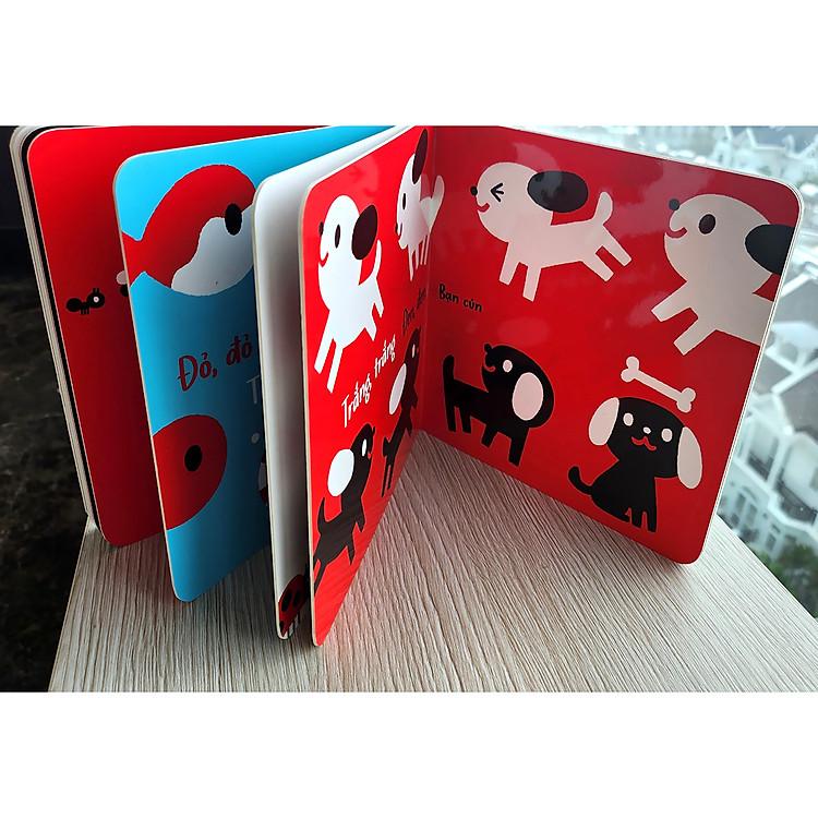 Sách Đỏ, đỏ, đen, đen - Mình cùng vui chơi nhé!