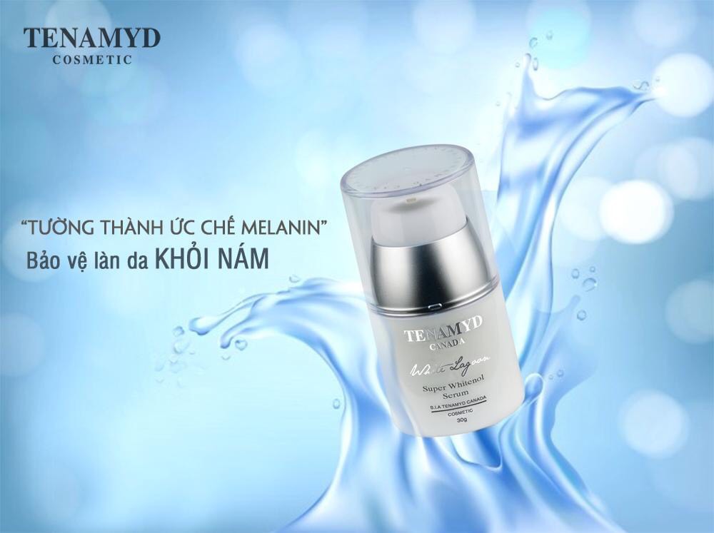 Tinh chất siêu trắng da Super Whitenol Serum TENAMYD 30ml