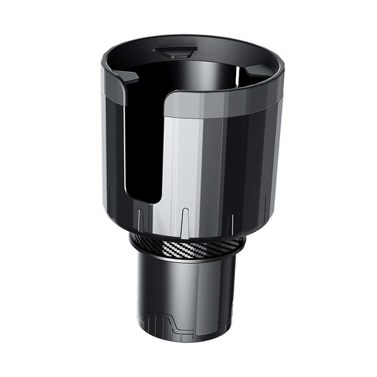 Car Cup Holder Expander ,Adjustable Base Rotatable Accessory Organizer Expandable Car Drink Holder Expander for Automobile Bottles Mugs