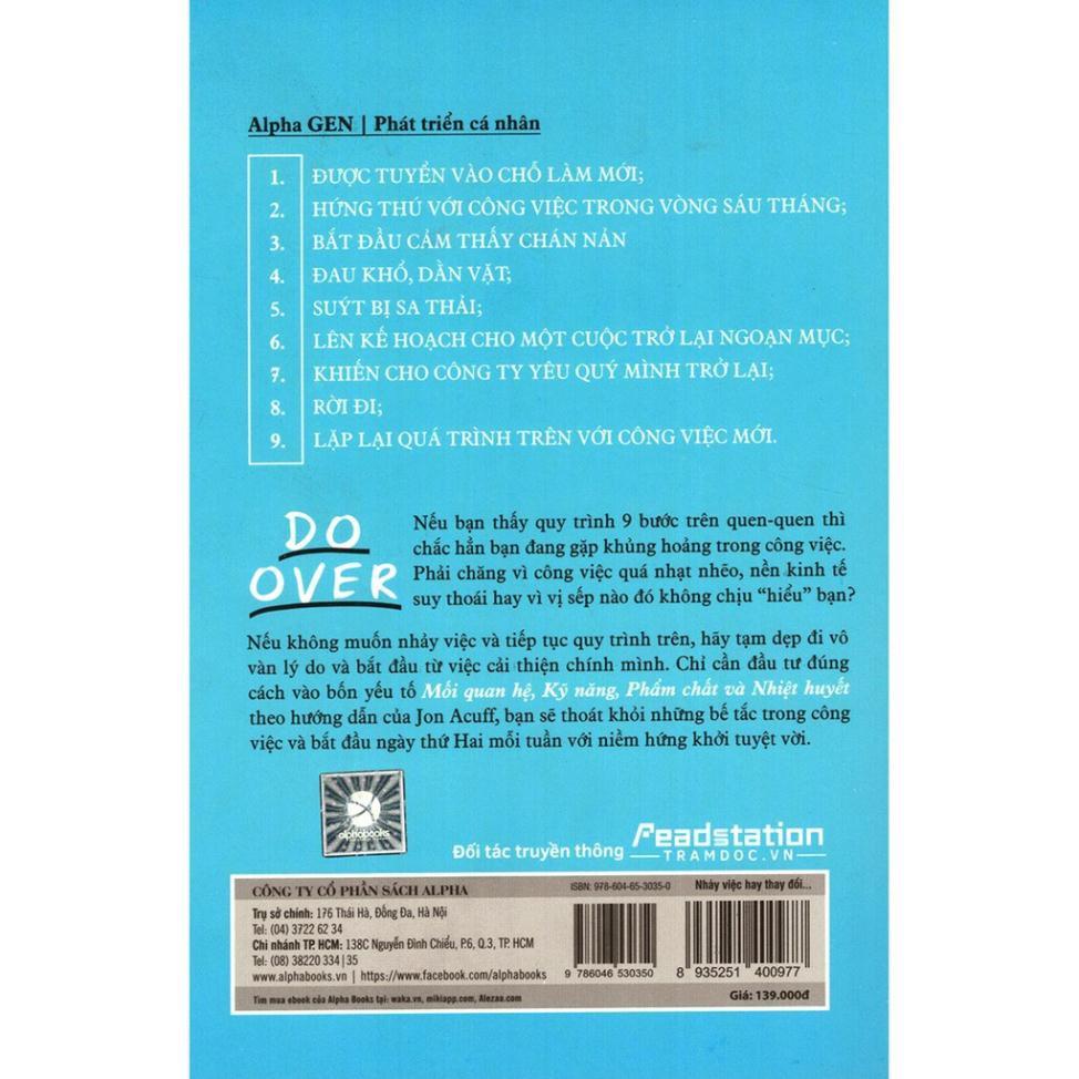 Sách Nhảy Việc Hay Thay Đổi Chính Mình - Alphabooks - BẢN QUYỀN