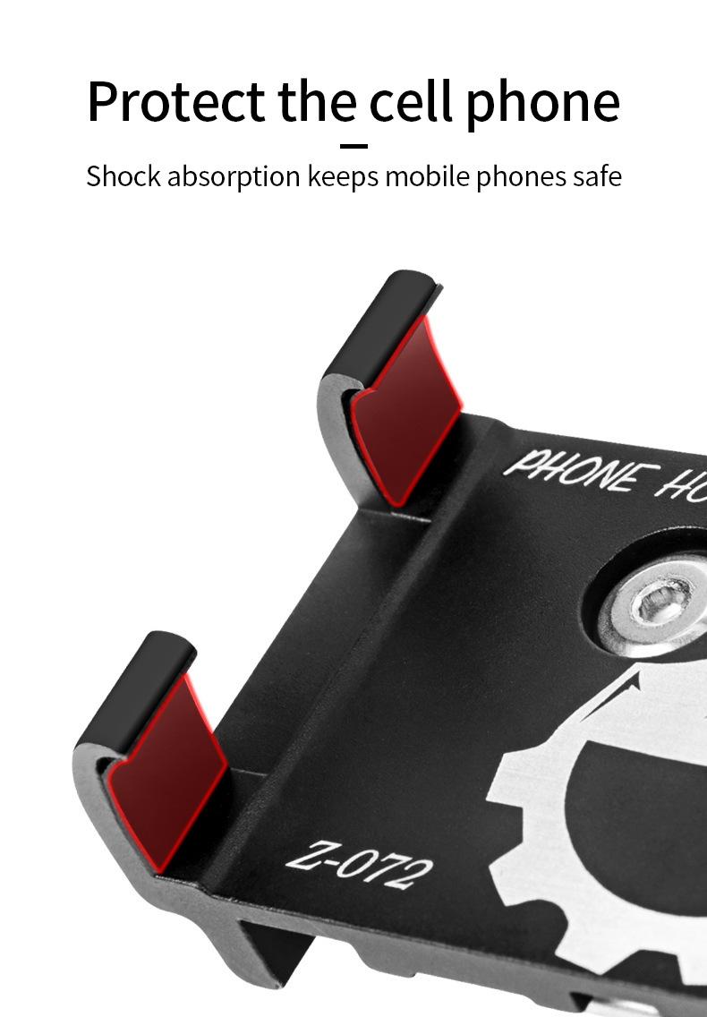 Giá đỡ điện thoại di động mới Người giữ tay cầm giá treo giá đỡ cho Xiaomi M365 Pro Sockycle SCOOTER QUCE Color: C