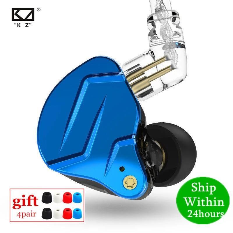 Tai Nghe Nhét Tai KZ ZSN Pro X 1BA + 1DD Âm Thanh HIFI Sống Động Chất Lượng Cao