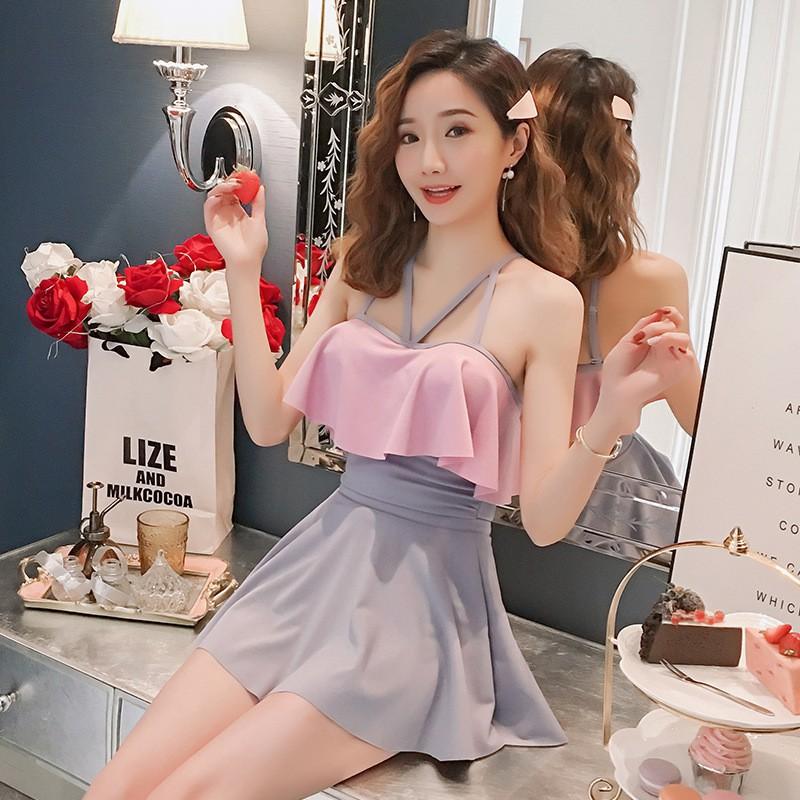 Đồ Bơi Nữ Bikini 1 Mảnh Liền Thân Kín Đáo Đi Biển Đẹp Tôn Dáng
