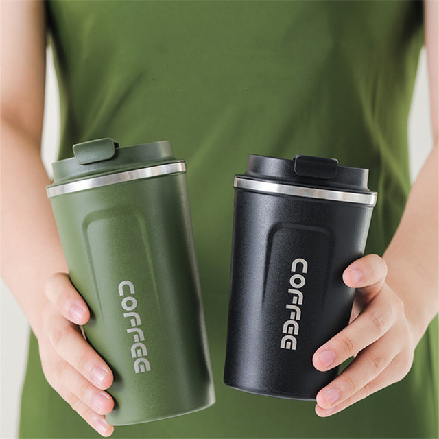 Bình nước giữ nhiệt trà coffee mugs Cleacco Chất Liệu Inox 304 Kiểu Dáng Hiện Đại Boro Sport