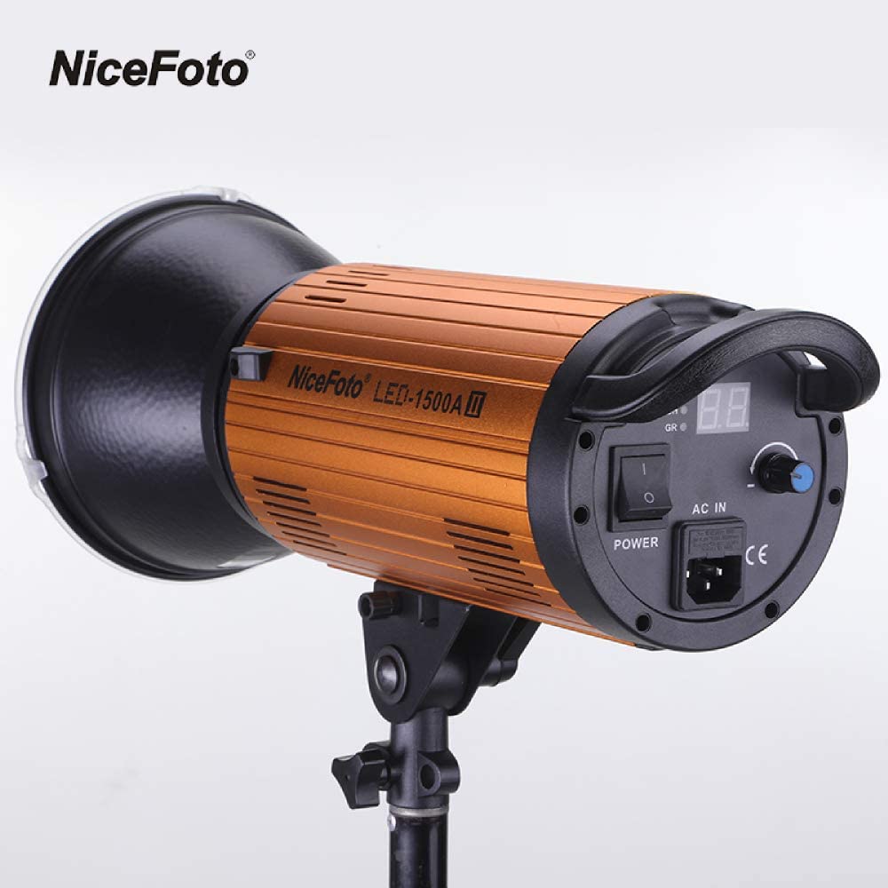 Đèn LED quay phim 2 mầu NiceFoto LED-1500A II - Hàng Chính Hãng