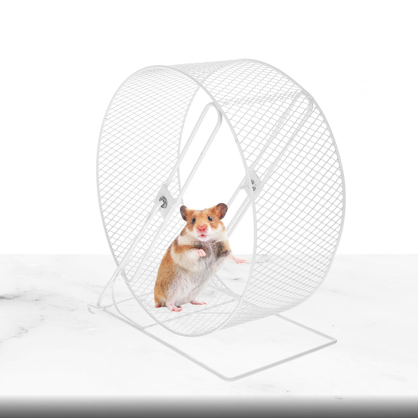 Hamster Exercise Wheel Toy Mute Running Wheel for Rats Small Animal Squirrel