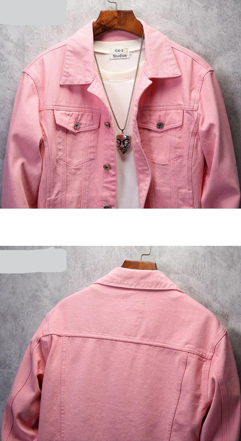 Áo khoác Jean dáng ôm body có hai túi phía trước tiện lợi trẻ trung mang phong cách Hàn Quốc chất liệu vải bò cotton cao cấp mặc thoải mái hợp với xu hướng thời trang - HOT TREND 