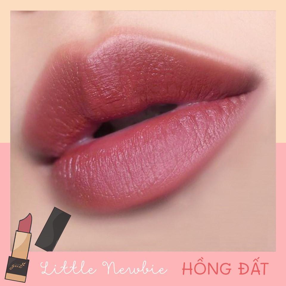 Son Lì Anh Thảo màu Hồng Đất GUO - True Matte Lipstick GUO 5gr