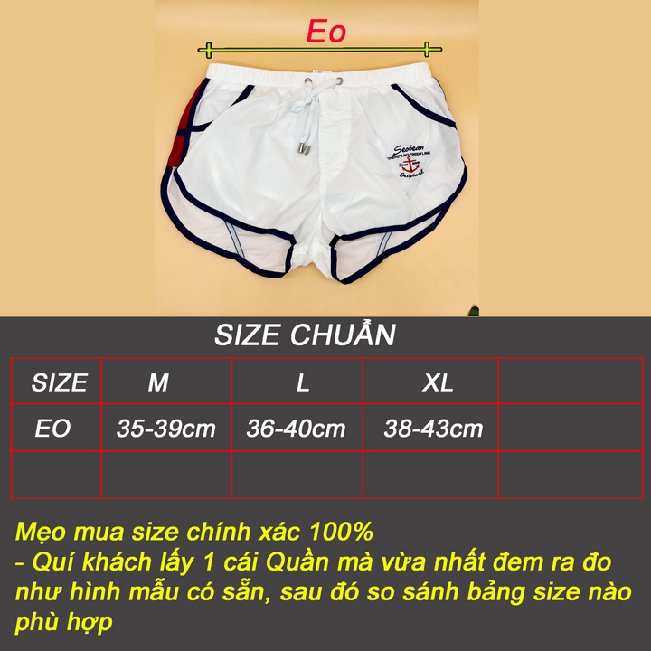 Quần shorts Nam vải dù đi biển, mặc nhà - A137