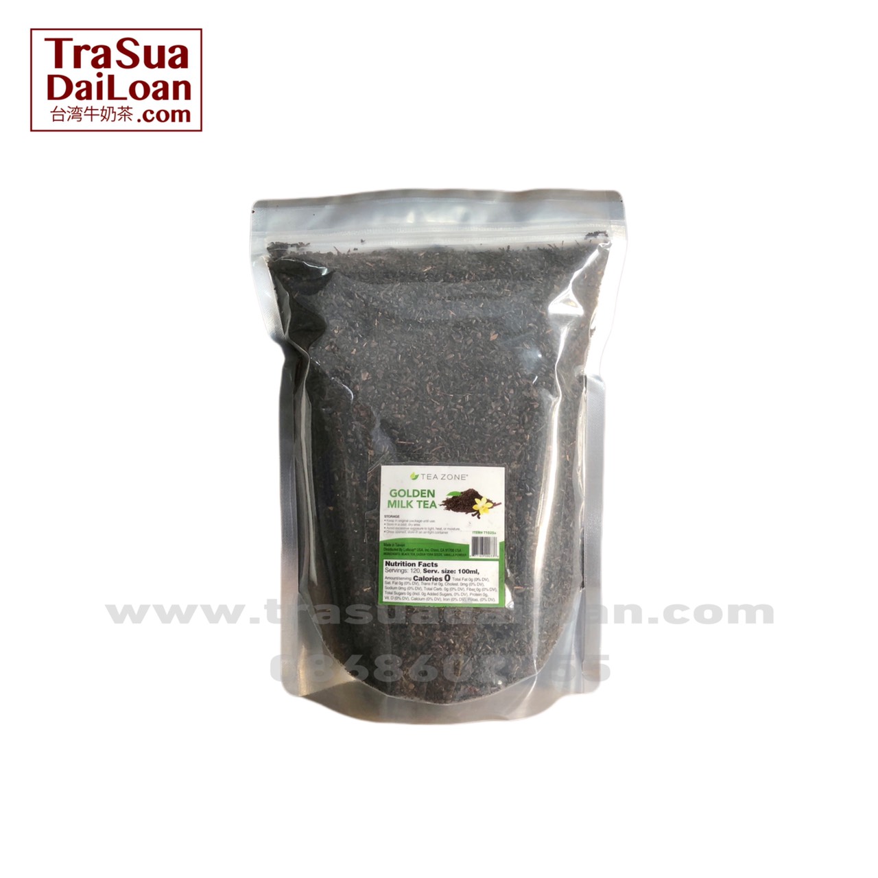 Trà Hoàng Kim Cao Cấp Tea Zone gói 1kg - Đài Loan