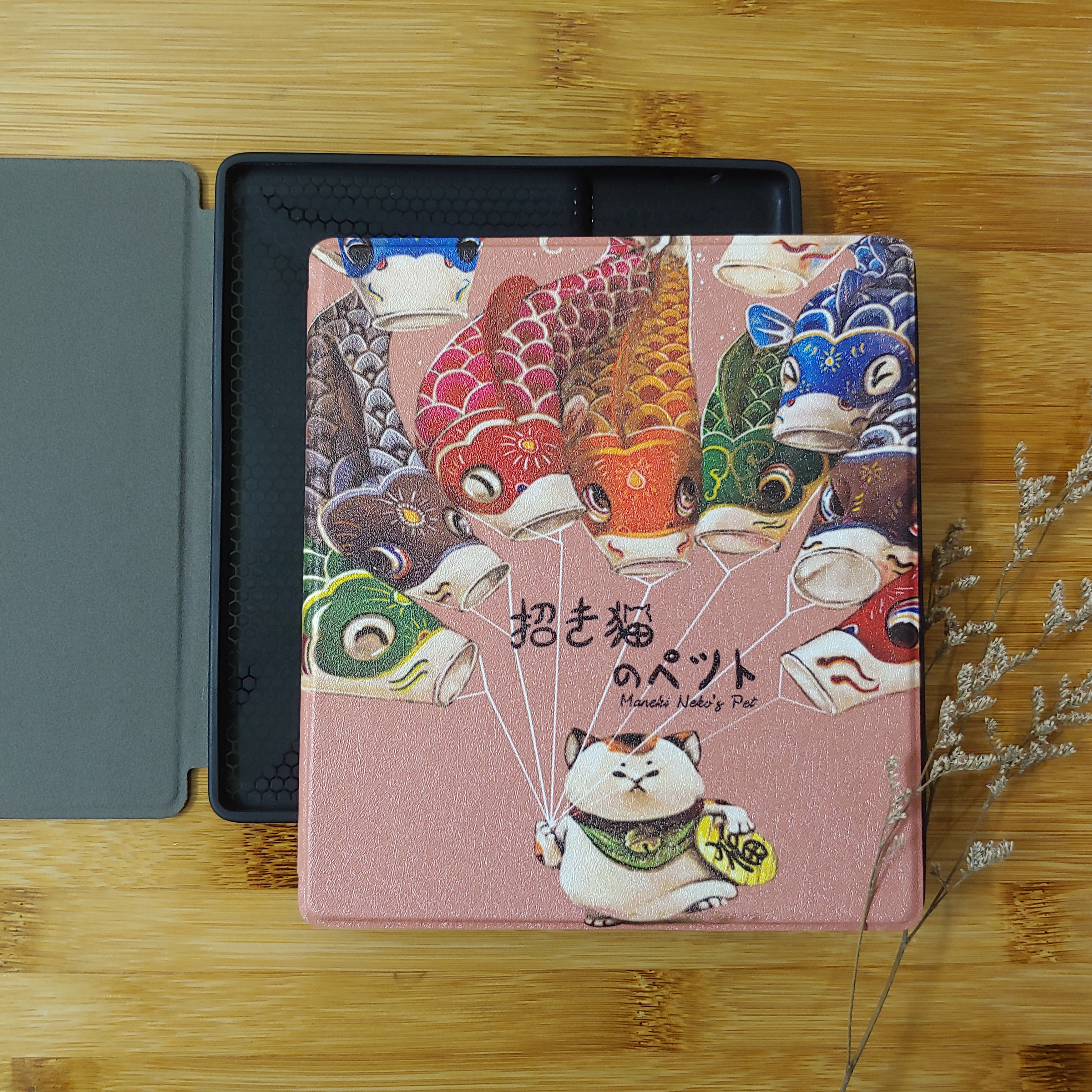 Bao Da cho Máy Đọc Sách Kindle Oasis 2 và 3 - tự động tắt mở