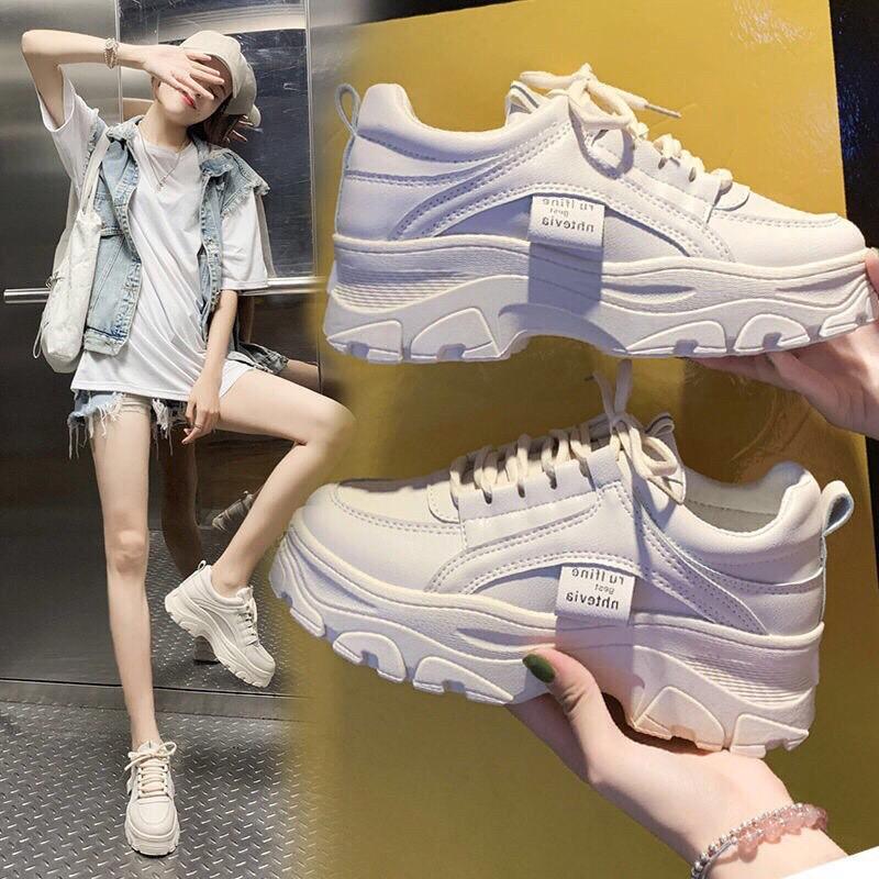 Giày slipon đế bằng tăng chiều cao