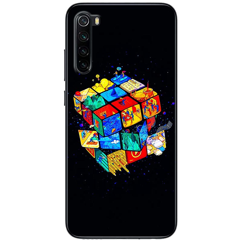 Ốp lưng dành cho Xiaomi Redmi Note 8 mẫu Rubik