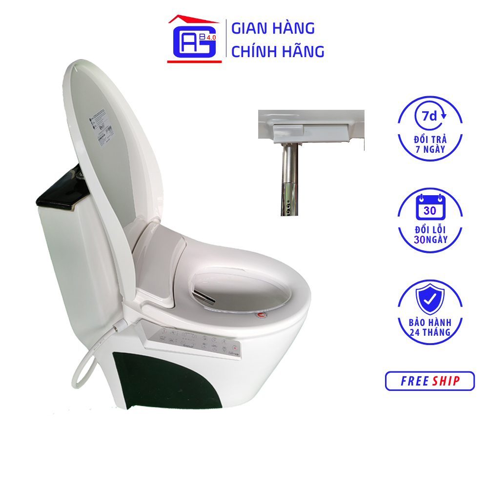 Thiết Bị Vệ Sinh Hyundae Bidet HB-220 - Hai Vòi Rửa Vệ Sinh Thông Minh Tiện Dụng Với Bản Điều Khiển Điện Tử Cảm Biến Bộ Nắp Bệt