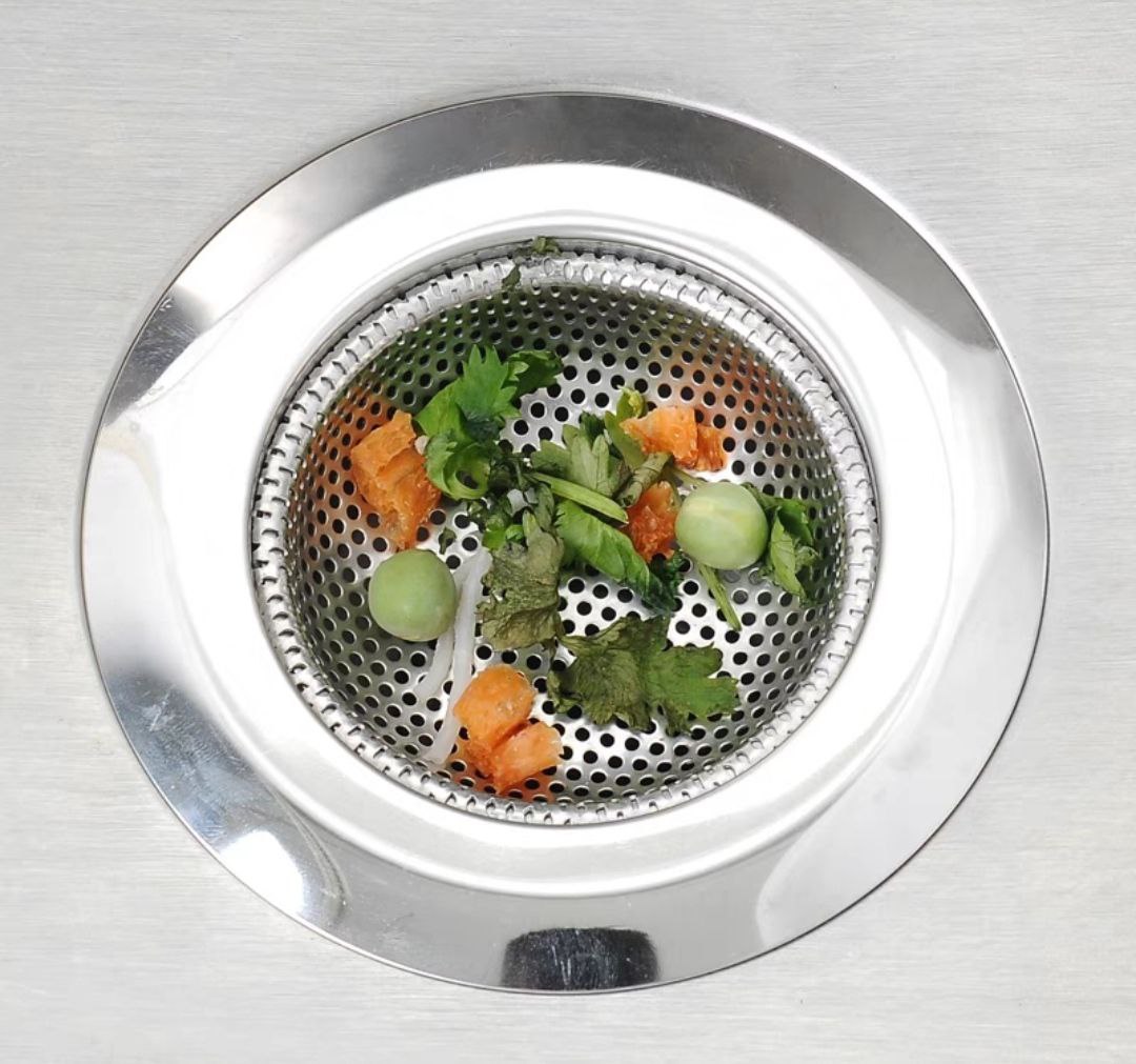 Combo 02 dụng cụ lọc rác bồn rửa chén inox chống gỉ