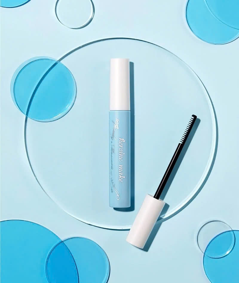 Set Vỉ Mascara Nâng Rậm Dày Mi Và Mascara Tẩy Trang Mi Kissme Heroine Make (Set 2 cây)