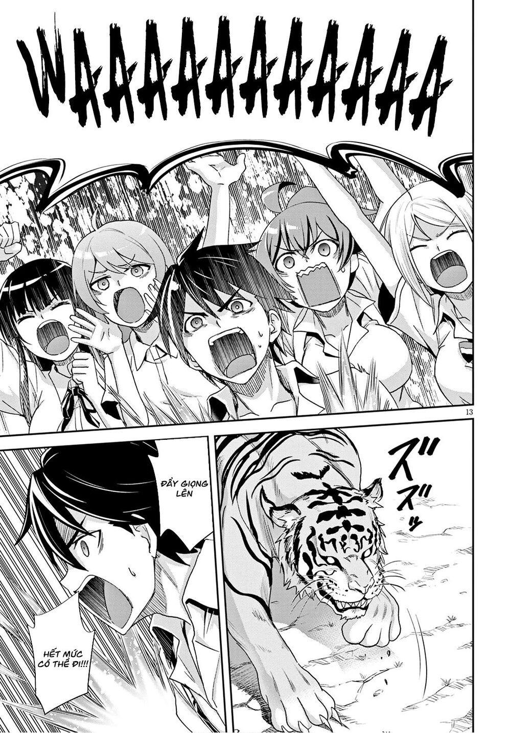 isekai yurutto survival seikatsu: gakkou no minna to isekai no mujintou ni tenishitakedo ore dake chapter 2 13